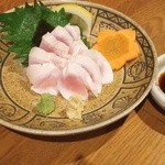 炭火串焼 初代バッジョ - 笹身の昆布〆