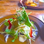 農カフェ クルール - サラダ アップ