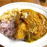 農カフェ クルール - 車麩のベジカツカレー