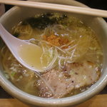 ひるがお - 塩ラーメン