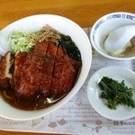 田楽園 - 【2016.4.30(土)】唐揚げらーめん(並盛・醤油)850円