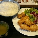 やきとり家すみれ - から揚げ定食