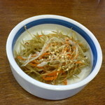 小千谷そば角屋 - きんぴら①