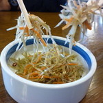 小千谷そば角屋 - きんぴら②