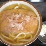 ときわ - きつねうどんのアップ