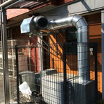 もつやき たろう - 集煙・集塵・集脂の装置です