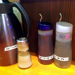 麺ダイニング ナンバーナイン 09 - 卓上セット