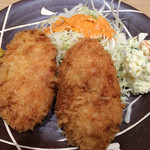 ゆう - 夜は＋100円メンチカツ定食1000円