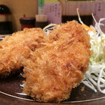 ゆう - 夜は＋100円メンチカツ定食1000円