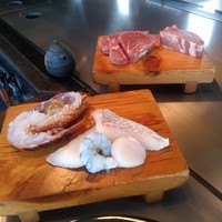 ステーキハウス　genpei - 海鮮焼きとフィレ肉