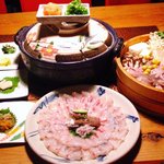 阿留酎 - 料理写真:秋から冬にかけて心と体に沁み込む温かさ、肉と魚と野菜の栄養が豊富￥３０００（一人）予約