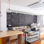 cafe? IKAWAGAWA DO - まずはこちらで飲み物をご注文ください