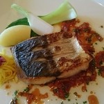 アレコ・レーノ - 本日の魚料理(鰆のムニエル)