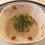 Yokohama Motomachi Mutekirou - 石鯛のタルタル  茄子のブラマンジェ＆和出汁エッセンス