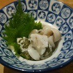 味人 - おり貝のヒモと肝