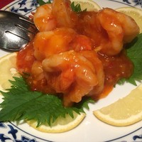 横浜中華街 重慶飯店 本館 - エビチリ