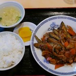 Touhouen - 肉、なすび、味噌炒め（850円）