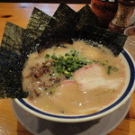 田中商店 本店 - ラーメン＋味玉＋のりトッピング