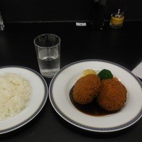 レストラン香味屋 - メンチカツ定食