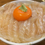 みなと食堂 - 平目漬丼