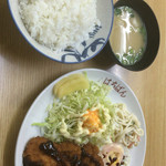 Hachiban Shokudou - チキンカツ定食750円
