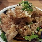 中国料理 堀内 - 揚げ鶏とナスのﾕｰﾘﾝｿｰｽ