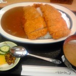 トンカツ 浅井 - カツカレー (1,100円) 2016/04