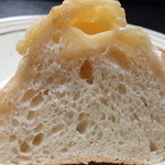 アップルミント - チーズパン(断面)
