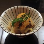 にくの匠 三芳 - うにと筍の御飯