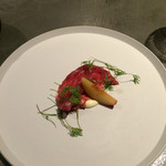 フロリレージュ - 13歳牛お母さん
      ジャガイモのピューレ プラム