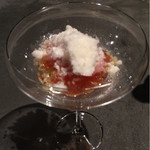 フロリレージュ - トマトとパプリカの粉
                                鯉 スイカのジュレ