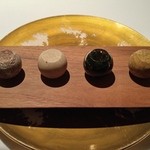 ブレストンコート ユカワタン - 食べ終えた後の６つの石