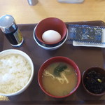 Sukiya - たまごかけご飯朝食