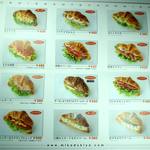 三日月屋 - メニュー。