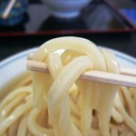 讃岐うどん 凡蔵 - ひやかけ　食べる