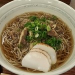 そば処夢前　夢乃蕎麦 - 肉そば