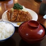 とんき - ヒレカツ定食　１５６０円