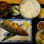 いさ美寿し平和島 - さば塩焼き定食800円