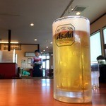 山田うどん食堂 - 生ビール