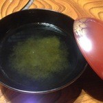 いちえ - あおさの吸い物