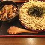Honteuchi Taiya - そばつけ麺^ ^煮卵、チャーシュー、キクラゲ入り！
                        ちょっと味濃すぎこな？
