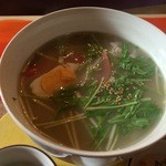 スプリングノート - 春とんぼ麺の麺アップ