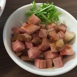 麺～leads～なかの - 炙りチャーシューめし(350円)