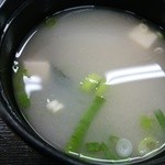 愛南 市場食堂 - 美味しい味噌汁