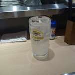 晩杯屋 - 今回は生すだちハイ290円を注文。すだちならではのスッキリとした香りが効いて飲みやすい一品です。