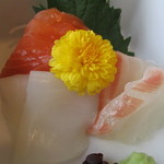 日本料理 花野江 - お造り三種盛り