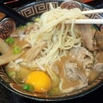 Tokushima Ramen Hiroya - 麺は中太ストレート