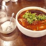 Chouan Toushoumen - 麻辣刀削麺、デザート付　680円