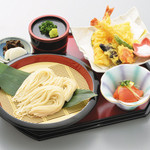 白石温麺茶屋 - 天ざるうーめん