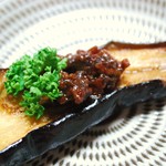 民宿いけだ - 茄子田楽風